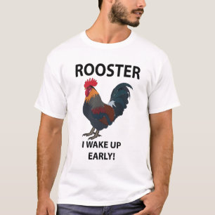 Tupp Bird I Wake Up Tidigt Funny Tupp T Shirt