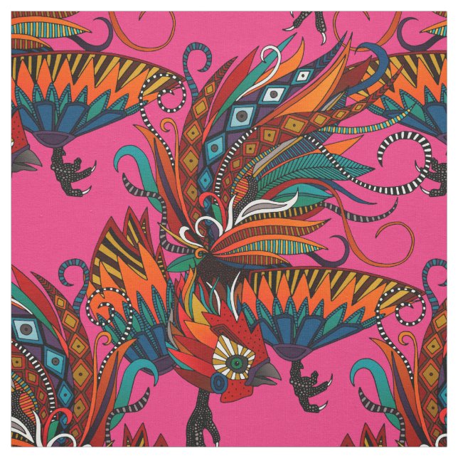 tupp bläck rosa tyg (Provkarta)