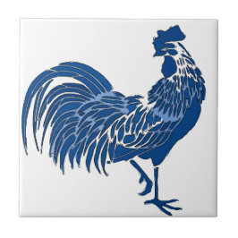 Tupp, Blue Dutch Delft look Kakelplatta