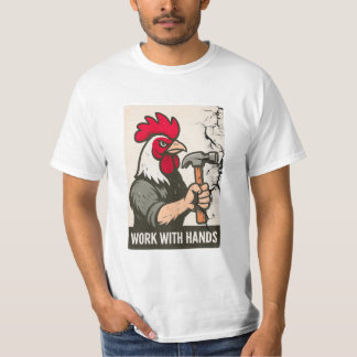 Tupp Carpenter: Arbeta med händerna på Unisex Kamo T Shirt