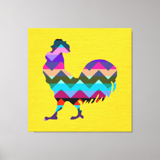 Tupp Chevron Canvastryck