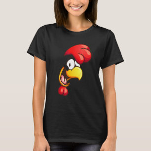 Tupp Chicken Lycklig Cute Animal Farmer Farm T Shirt