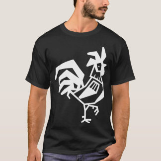 Tupp Chickens Bird retro T Shirt