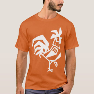 Tupp Chickens Bird retro T Shirt