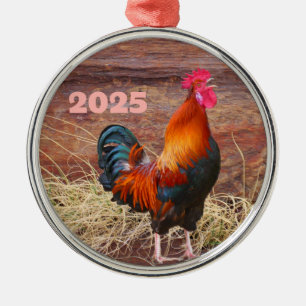 Tupp Crowing Ornament