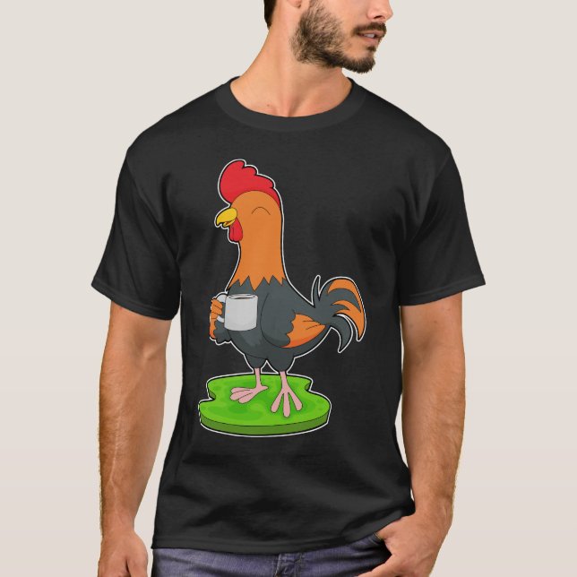 Tupp Cup Kaffé T Shirt (Framsida)