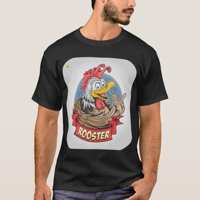 TUPP ELLER CHICKEN UTFORMNING T SHIRT (Framsida)