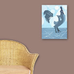 Tupp Farm Bird Vår Turquise-Blue Kitchen Canvastryck<br><div class="desc">Kanvastrycket tupp,  lantfågel,  vår turkoblått kök är en del av samlingen Quad & Set of Four Wall Art och Dekorativ kudde. 🎨 Redigera fyllningen färg 📧 fråga om anpassad design beatecisse@kbmd3signs.com 🌐 Besök om färg,  färg palettes,  humörtavlor,  konst och dekor,  www.KBMD3signs.com</div>