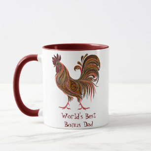 Tupp Farm Chicken World's Best Bonus Pappa Mugg