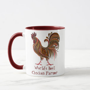 Tupp Farm Chicken World's Best Chicken Farmer Mugg
