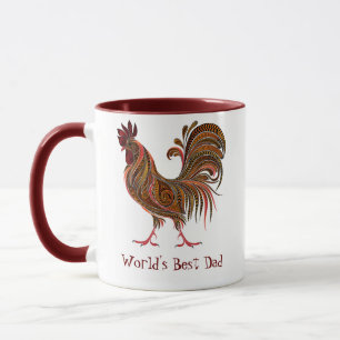 Tupp Farm Chicken World's Best Pappa Mugg