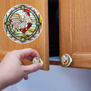 Tupp Faux-glasskikt Knopp