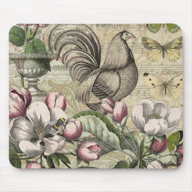 Tupp Garden Flower Butterfly Art Musmatta (Framsidan)