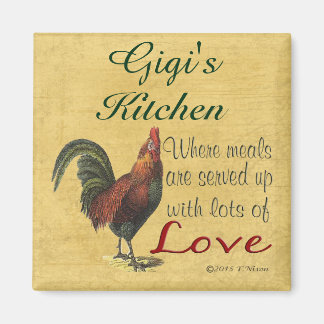 Tupp Gigi's Kitchen Refrigerator Magnet