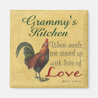 Tupp Grammy's Kitchen Refrigerator Magnet