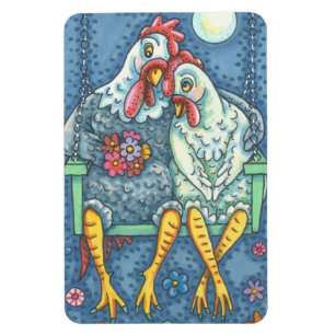 TUPP & HEN ÄLSKARE, CHICKEN MAGNET Large