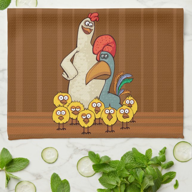 Tupp, Hen n'Chick Kitchen Towel Kökshandduk (Vikta)