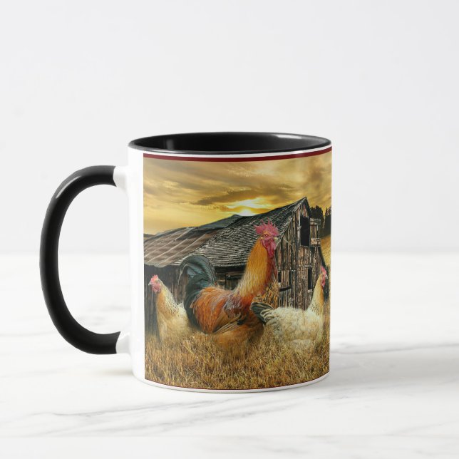 Tupp Hens Barn Coop Mugg (Vänster)