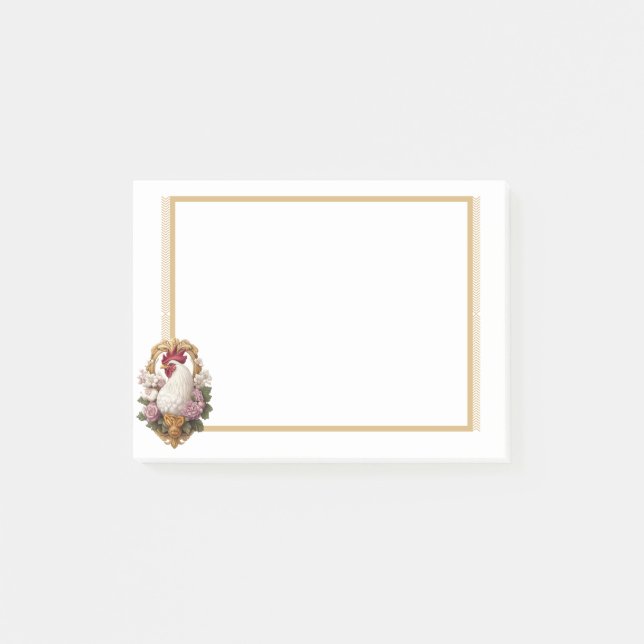 Tupp Heraldisk Kam Post-it Block (Framsida)