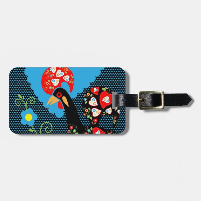 Tupp i Portugal Bagagebricka (Horisontell Framsida)