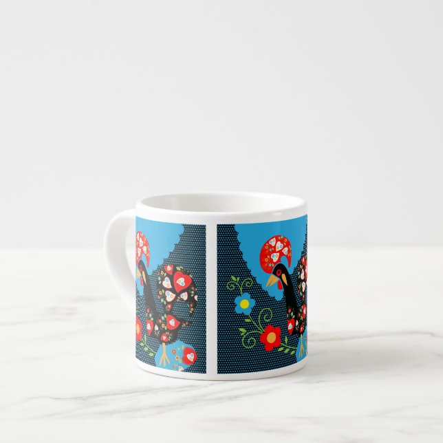 Tupp i Portugal Espressomugg (Framsida vänster)