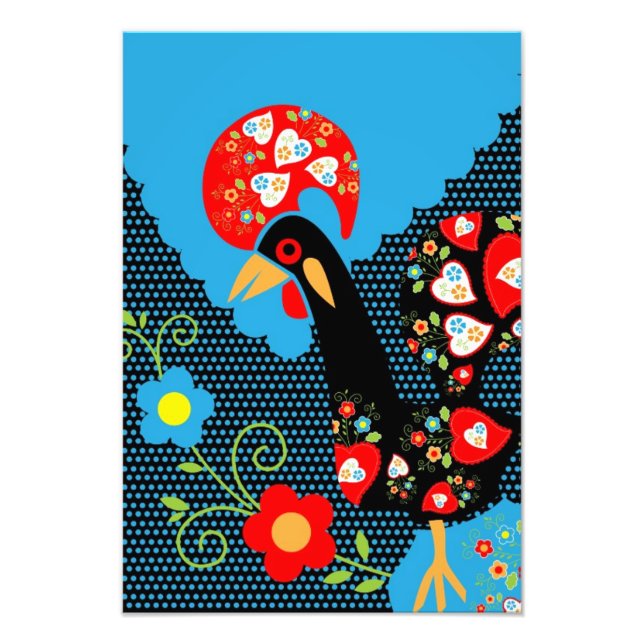 Tupp i Portugal Fototryck (Framsidan)