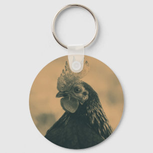 Tupp i Sepia Keychain Nyckelring