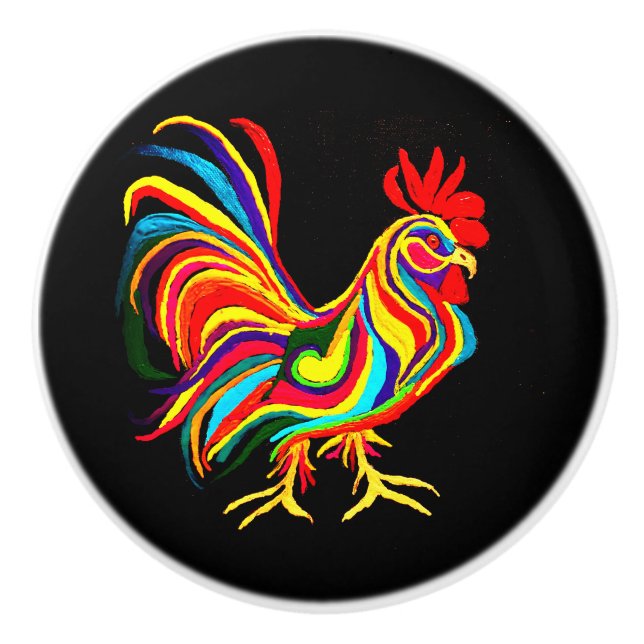 Tupp keramisk knopp (Framsidan)