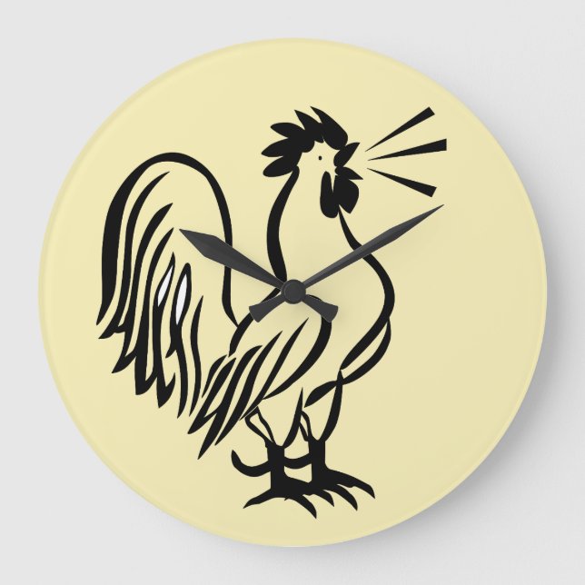 TUPP KITCHEN WALL CLOCK STOR KLOCKA (Framsida)