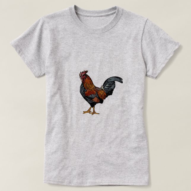 Tupp - Kvinnors grundläggande T-Shirt (Design framsida)