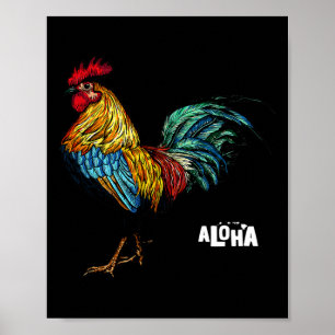 tupp-kyckling hawaii aloha hawaiian 157 poster