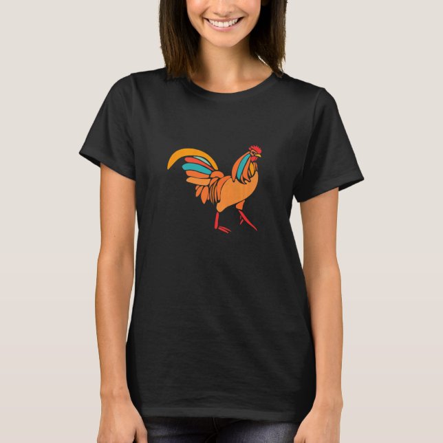 Tupp-kyckling T Shirt (Framsida)