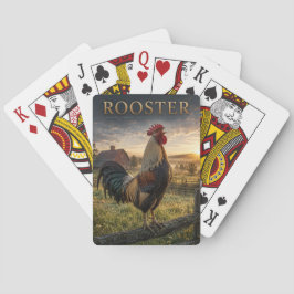 Tupp lantlig gårdsdjur ANIMALS Casinokort