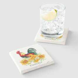 Tupp med solrossten Underlägg