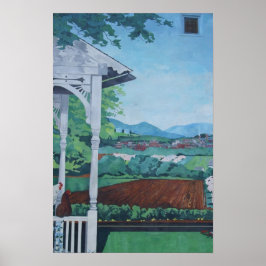 Tupp och Farm Fält Poster