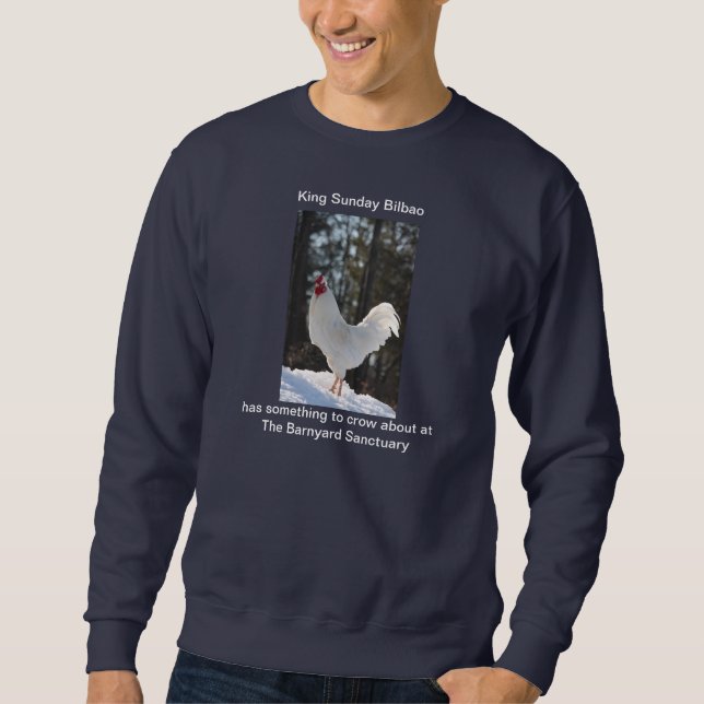 tupp på Barnyardfristaden Sweatshirt (Framsida)