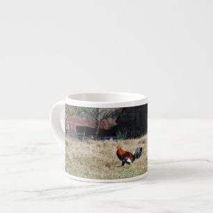 Tupp på Farm Photo av Sandy Closs. Espressomugg