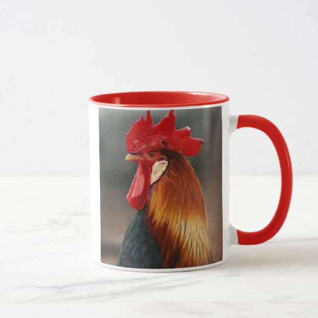 Tupp på gårdsplan mugg (Höger)