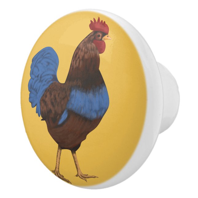 Tupp Painting Anpassningsbar Ceramic Knob Knopp (Höger)