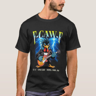 Tupp Punkrock Tour Galen Kyckling Bootleg Konsert T Shirt