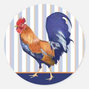 Tupp rand Round Sticker Runt Klistermärke