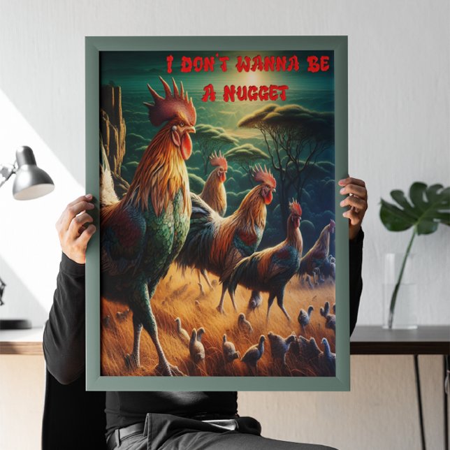 Tupp Rendezvous i Meadow Poster (Skapare uppladdad)