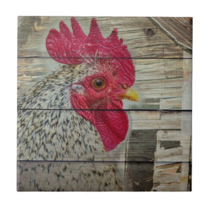Tupp Rustic Chicken Coop Barn Board Kakelplatta