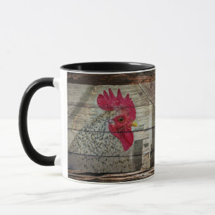 Tupp Rustic Chicken Coop Barn Board Mugg