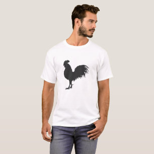 Tupp silhuette - Välj bakgrund färg T Shirt