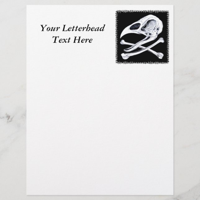 Tupp Skull och korsben (Framsida)