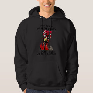Tupp slutar fråga varför jag är galen hoodie