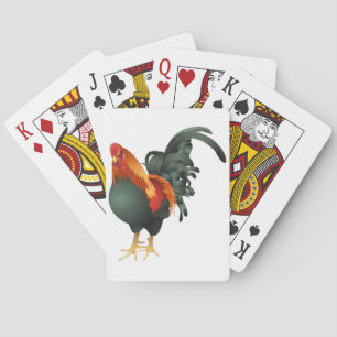 Tupp som leker kort spel kort