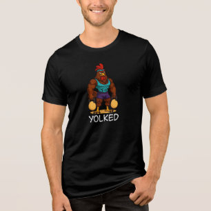Tupp som Yolar – Rolig Stark Kyckling Kettlebell T Shirt