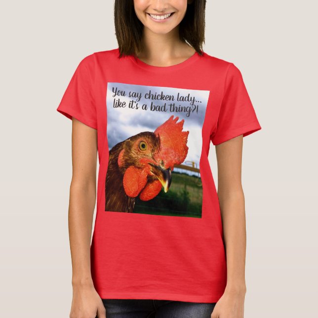 Tupp t-shirt för kvinnor (Framsida)